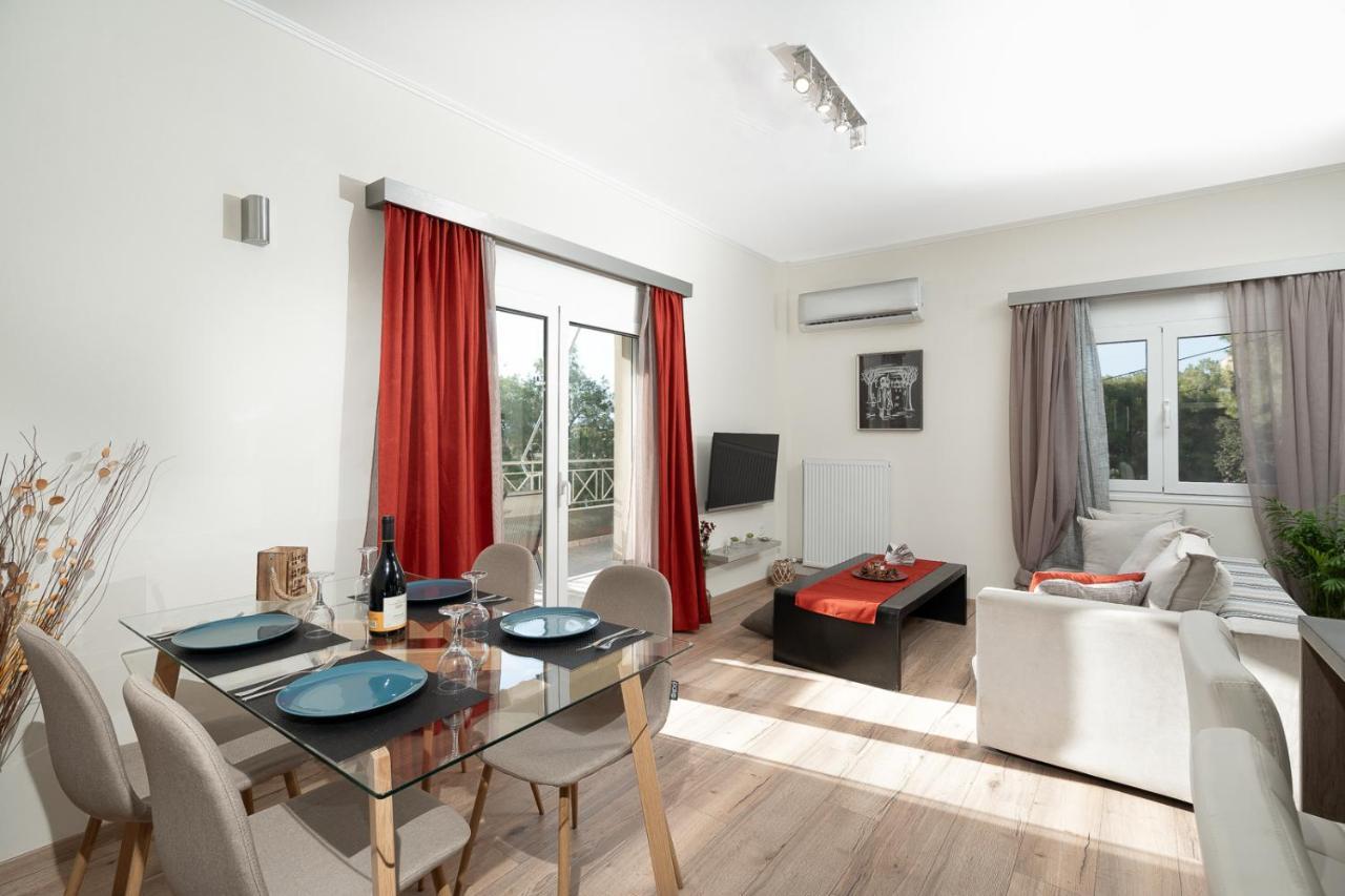 Mtc-Sfs Apartment By The Sea And Airport Pórto Ráfti Eksteriør bilde